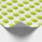 Tennis Ball Wrapping Paper Cadeaupapier (Hoek)