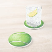 Tennis Ball Zandsteen Onderzetter (Zijkant)