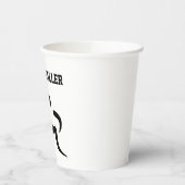 Tennis Baller Papieren Bekers (Links)