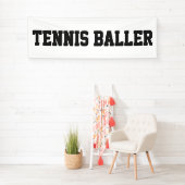 Tennis Baller Spandoek (Insitu)