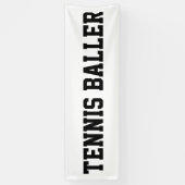 Tennis Baller Spandoek (Verticaal)