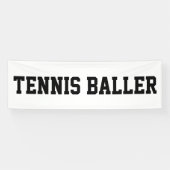 Tennis Baller Spandoek (Horizontaal)