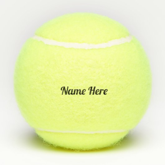 Tennis Balls 3x huwelijksvoorstel Tennisballen (Achterkant)