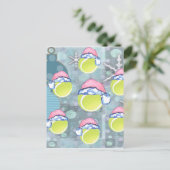 TENNIS BALLS BRIEFKAART (Staand voorkant)