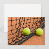 Tennis Balls Briefkaart (Voorkant / Achterkant)