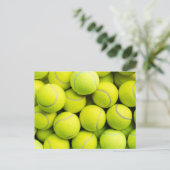 Tennis Balls Briefkaart (Staand voorkant)