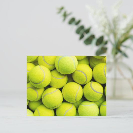 Tennis Balls Briefkaart (Staand voorkant)
