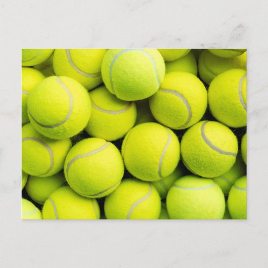 Tennis Balls Briefkaart (Voorkant)