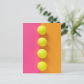 Tennis Balls Briefkaart (Staand voorkant)