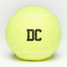 Tennis Balls Custom Player Initialen/School Letter Tennisballen