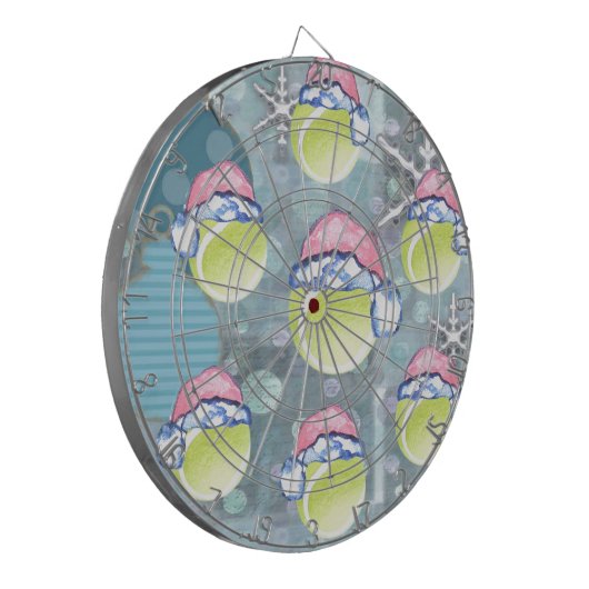 TENNIS BALLS DARTBORD (Voorkant Links)