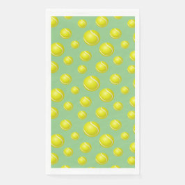 Tennis Balls Design Guest Towel Servet