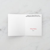 Tennis Balls en Racket kerstboomkaart Kaart (Binnen)