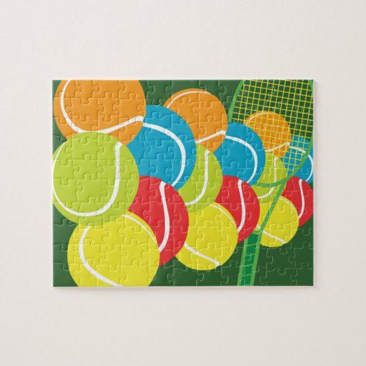 TENNIS BALLS FENZY LEGPUZZEL (Horizontaal)