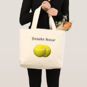 Tennis Balls Grote Tote Bag (Voorkant (product))