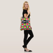 Tennis Balls & Hearts Custom Tennis Team Sports Tote Bag (Op model)