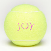 Tennis Balls Joy - Aangepaste tekst, lettertype, k Tennisballen (Voorkant)