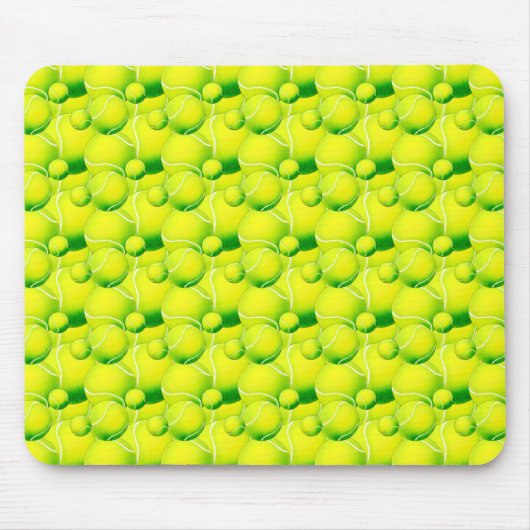 Tennis Balls Muismat (Voorkant)