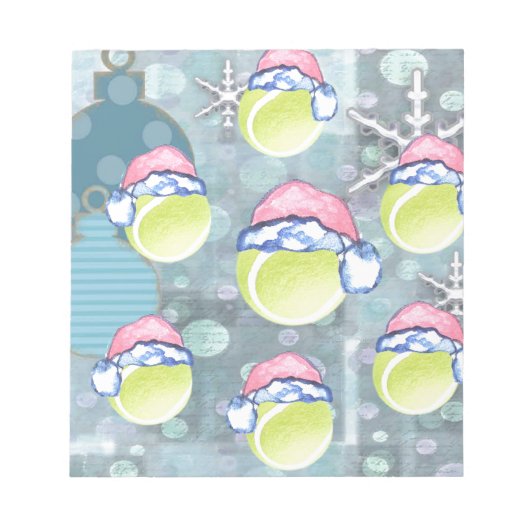 TENNIS BALLS NOTITIEBLOK (Voorkant)