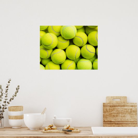 Tennis Balls Poster (Keuken)