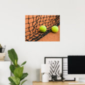 Tennis Balls Poster (Thuiskantoor)