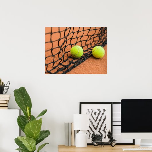 Tennis Balls Poster (Thuiskantoor)