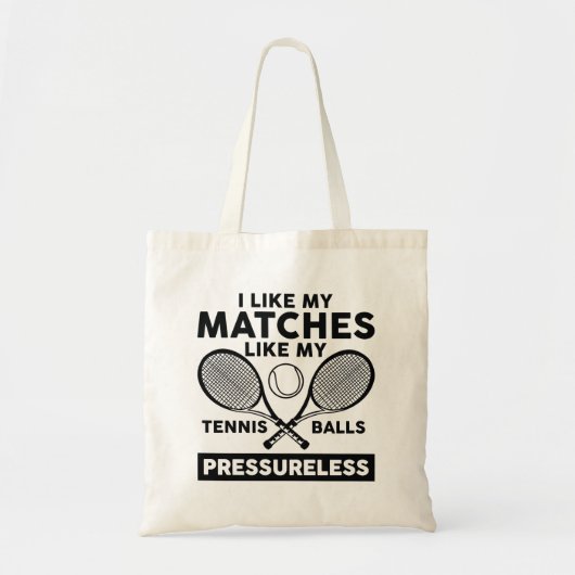 Tennis Balls Pressureless Tote Bag (Voorkant)