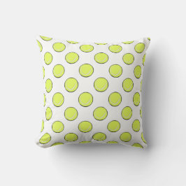 Tennis Balls Seamless Pattern Kussen