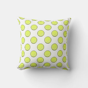 Tennis Balls Seamless Pattern Kussen