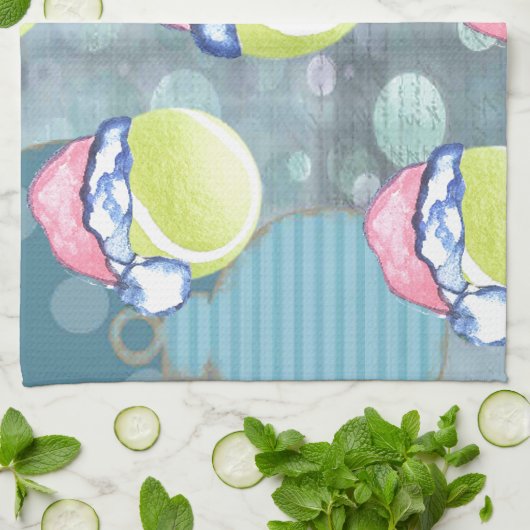 TENNIS BALLS THEEDOEK (Gevouwen)