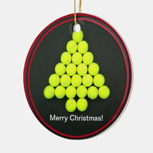 Tennis Balls Tree Ornament (Links)