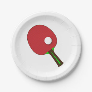 Tennis Bat Papieren Bordje