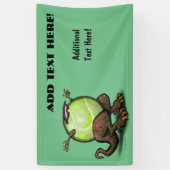 Tennis Beast Banner (Verticaal)