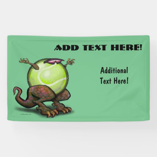 Tennis Beast Banner (Horizontaal)