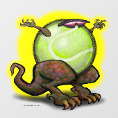 Tennis Beast Window Cling Raamsticker (Vel)