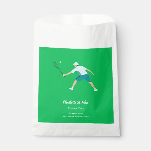 Tennis Bedankzakje (Voorkant)