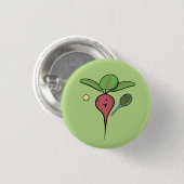 Tennis Beet Ronde Button 3,2 Cm (Voorkant /achterkant)