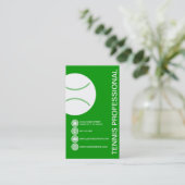 TENNIS belletjes Visitekaartje (Staand voorkant)