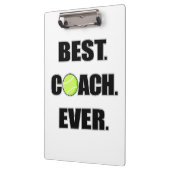 Tennis Beste coach Ever Klembord (Links)