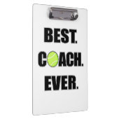 Tennis Beste coach Ever Klembord (Rechts)