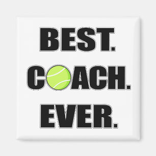Tennis Beste coach Ever Magneet