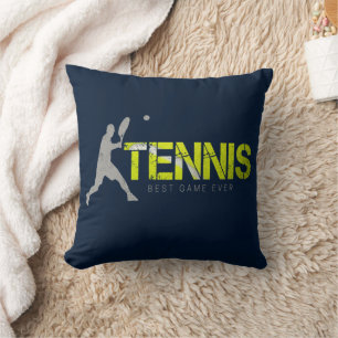 Tennis Beste Spel Ooit  Sport Coach Ontwerp Kussen