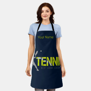 Tennis Beste Spel Ooit Sport Coach Ontwerp Schort