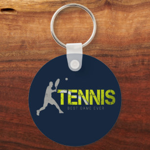 Tennis Beste Spel Ooit  Sport Coach Ontwerp Sleutelhanger