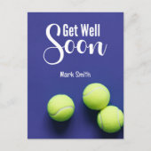 Tennis Beterschap Soon is not a correct translatio Briefkaart (Voorkant)