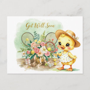 TENNIS Beterschap voor Duck Lover  Briefkaart