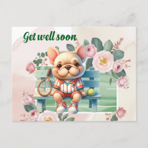 TENNIS Beterschap voor hondenliefhebber Briefkaart