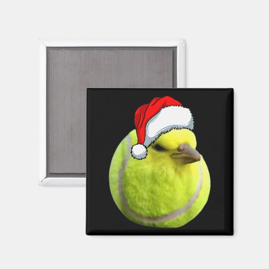 Tennis Bird Ball Meme Christmas Pajamas Funny Meme Magneet (Voorkant / Achterkant)