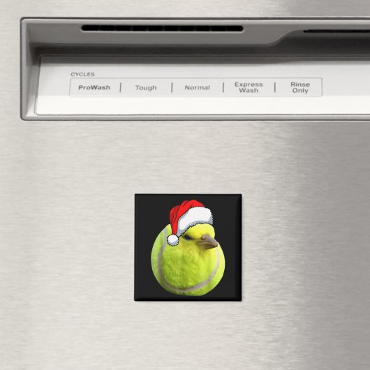 Tennis Bird Ball Meme Christmas Pajamas Funny Meme Magneet (Insitu (Vaatwasser))