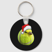 Tennis Bird Ball Meme Christmas Pajamas Funny Meme Sleutelhanger (Voorkant)